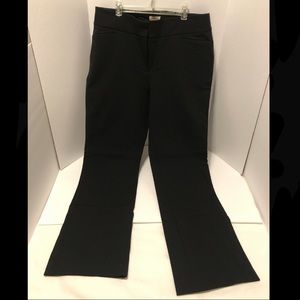 Ann Taylor Loft - Size 12 Curvy black dress pants